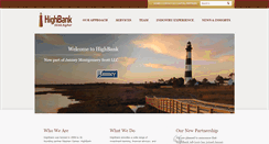 Desktop Screenshot of highbank.com